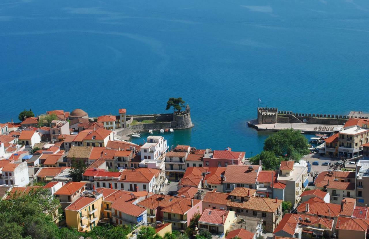 Villa "Pietra E Mare" Nafpaktos Bagian luar foto